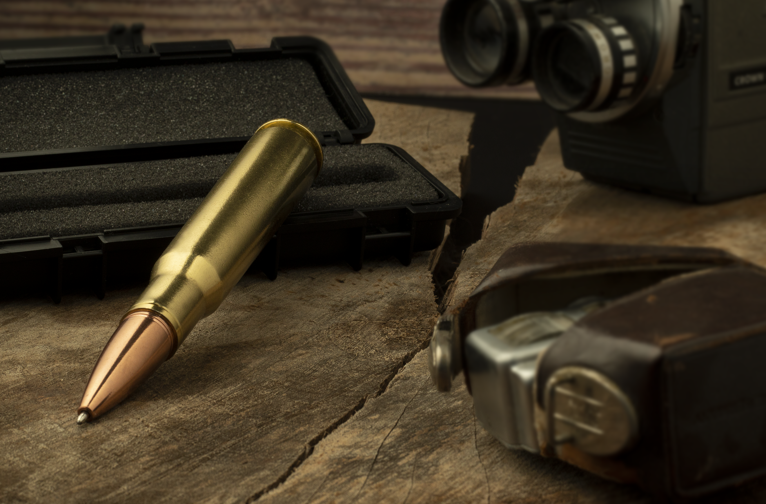 Old Southern Brass - Wholesale Pen - 50 BMG Real Brass Casing Refillable Twist Pen9