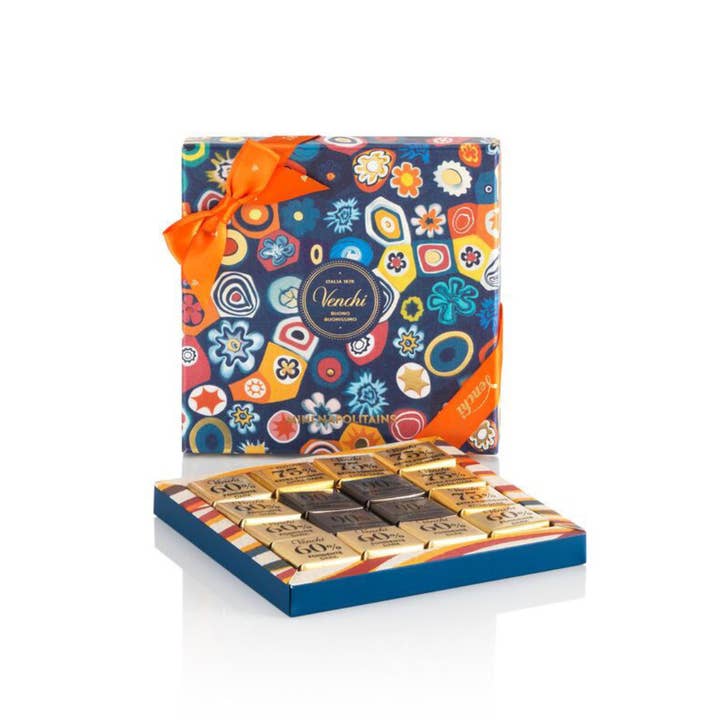 Venchi - Wholesale Chocolate Box - Murrine Gift Box - Assorted Gourmet Mini Chocolate Squares1