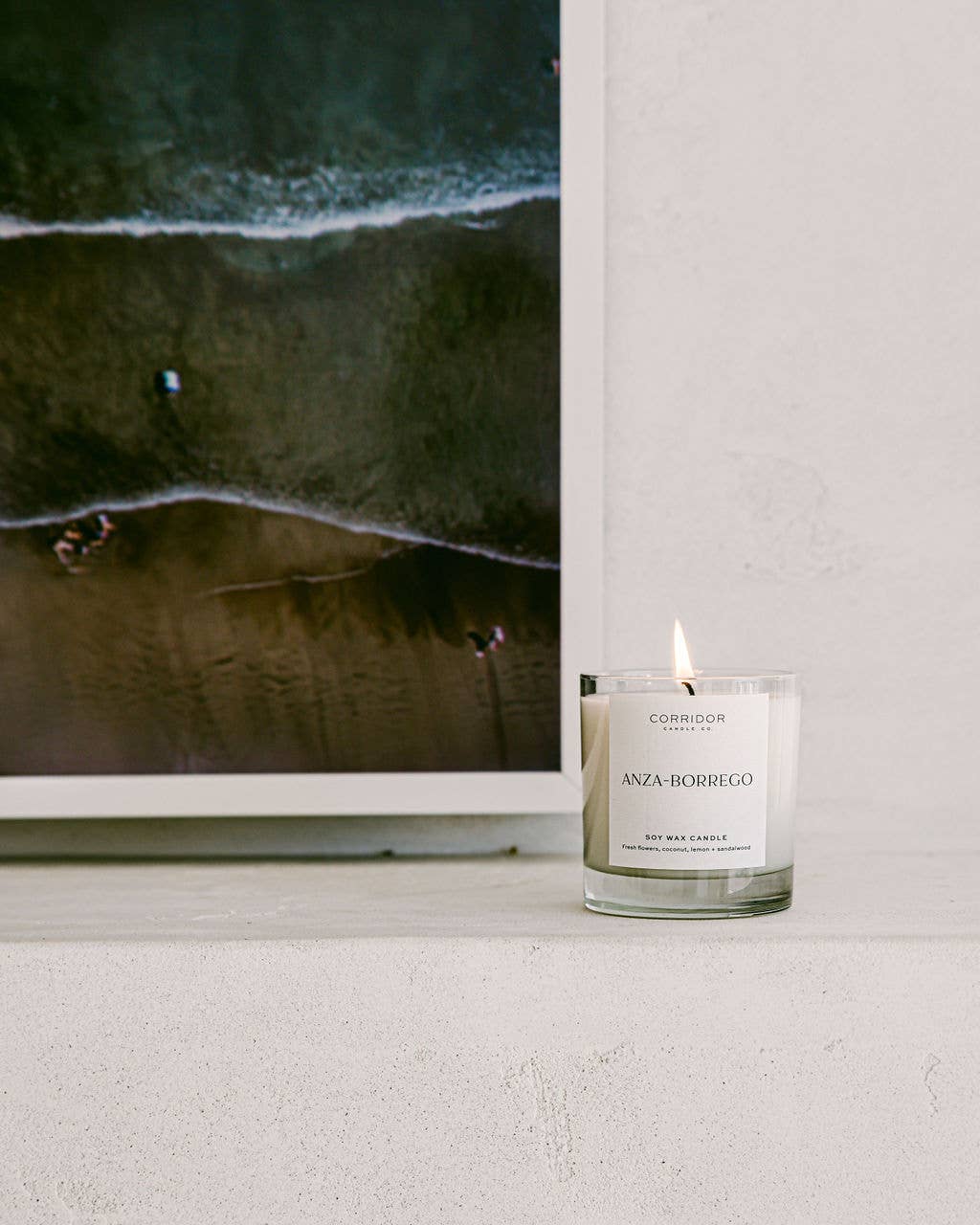 Corridor Candle Co. - Wholesale Jar/Filled Candle - Anza-Borrego Soy Candle1