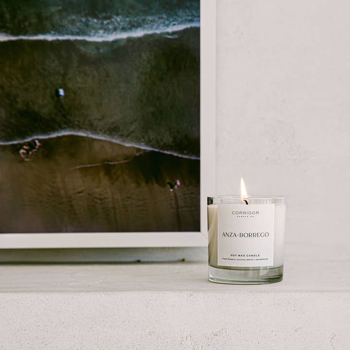 Corridor Candle Co. - Wholesale Jar/Filled Candle - Anza-Borrego Soy Candle1