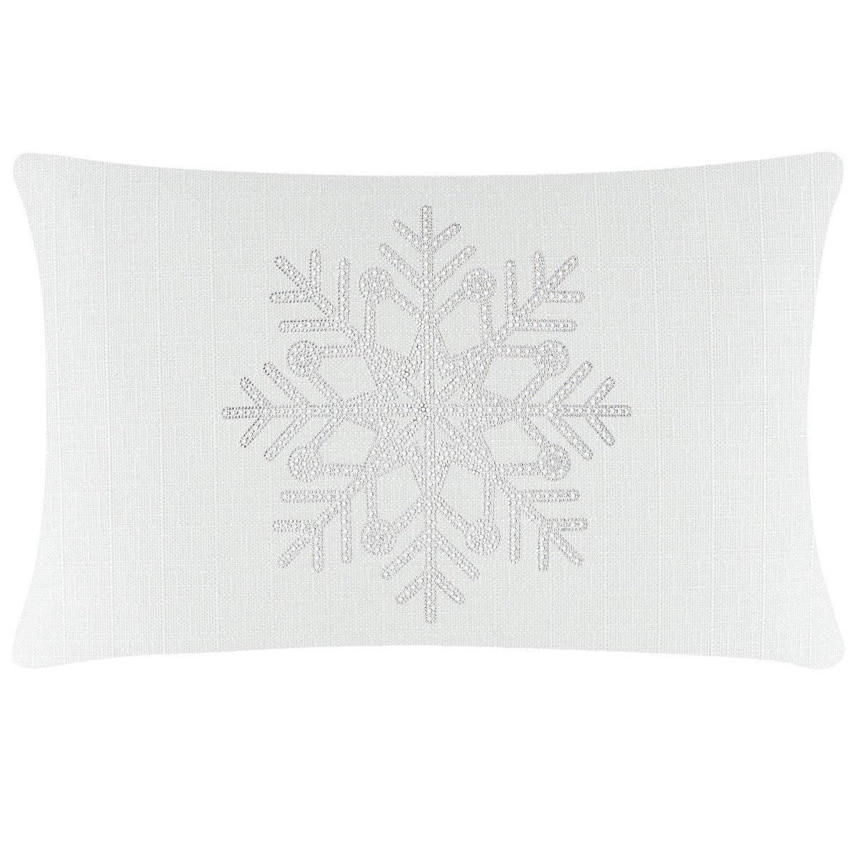 Sparkles Home - Wholesale Throw/Decorative Pillow - Rhinestone Snowflake Pillow19