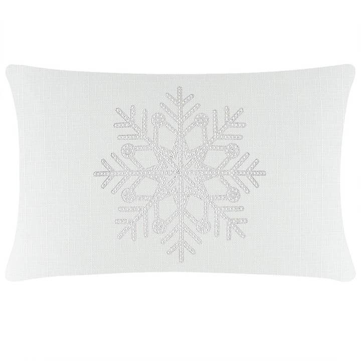 Sparkles Home - Wholesale Throw/Decorative Pillow - Rhinestone Snowflake Pillow19