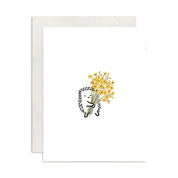 Yellow Bouquet Card for wholesale by Tales of Eleanor