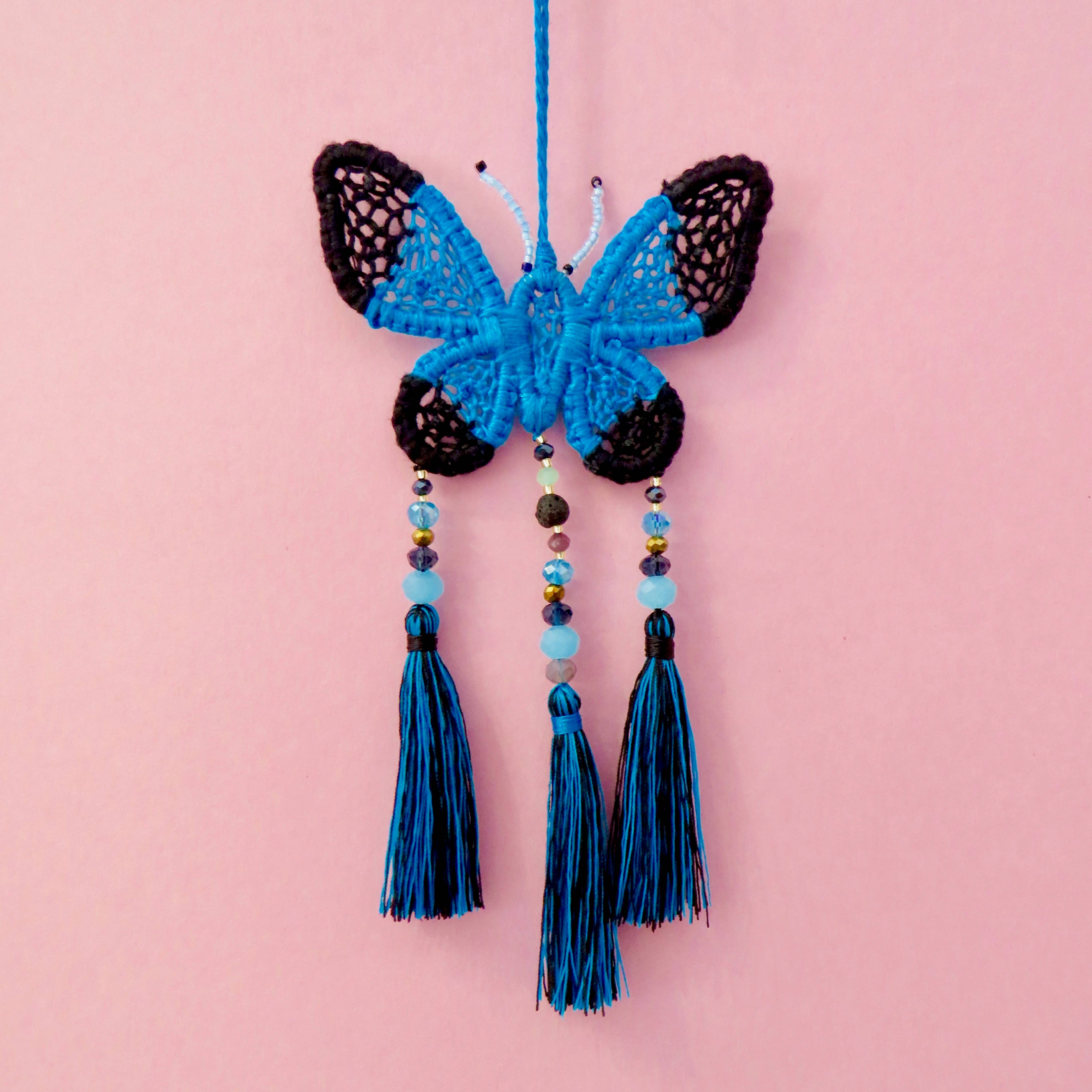 Rosamariposa - Venta al por mayor Atrapasueños - Mariposa - Cazador de sueños con mariposas4