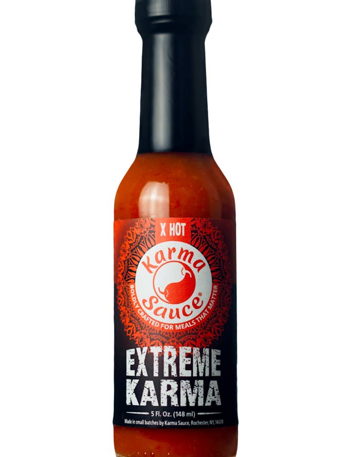 Extreme Karma  Hot Ones Season 5 sold in increments of 6 for wholesale by Karma Sauce