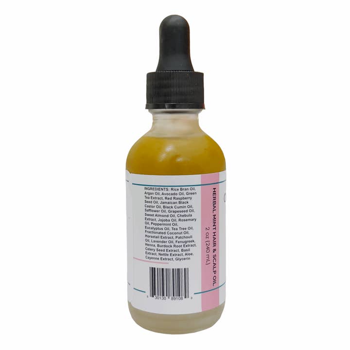 Curls & Potions - Wholesale Haarolie - Chebula & Green Tea Kruidenmuntolie voor haar en hoofdhuid2