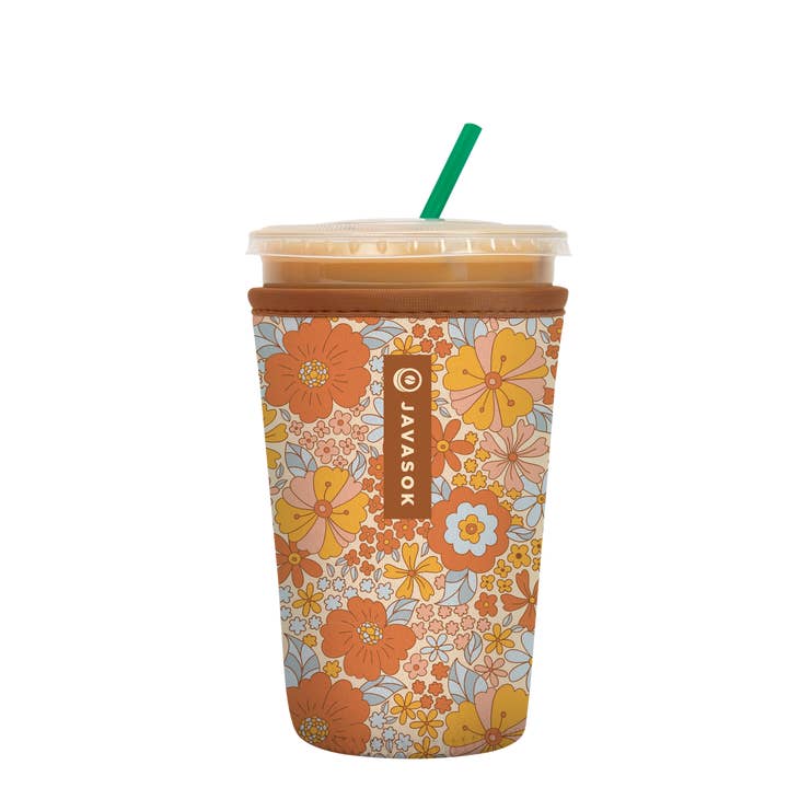 Sok-It - Wholesale Thermosleeve - JavaSok - Flower Power