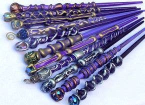The Woodland Wandolier - Wholesale Toy Wand - Kids - Unique Wooden Wizard Wands - Handmade, Hand-Painted, Perfect7