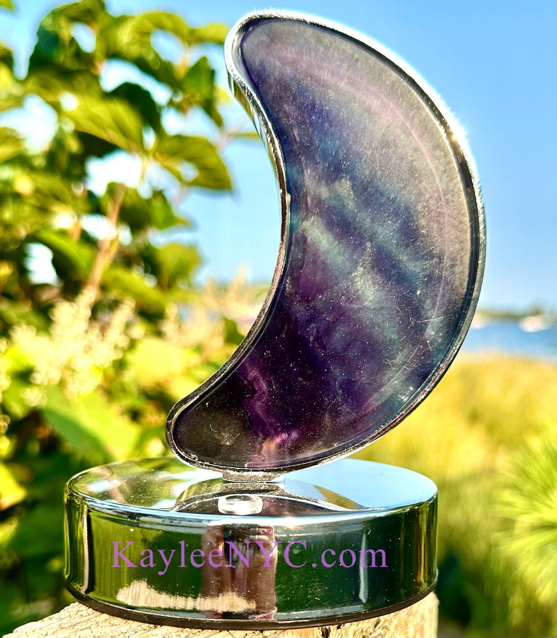KayleeNYC - Wholesale Accent/Desk Lamp - Natural Crystal Moon Lamp Healing Energy6