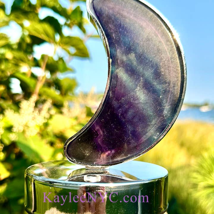 KayleeNYC - Wholesale Accent/Desk Lamp - Natural Crystal Moon Lamp Healing Energy6