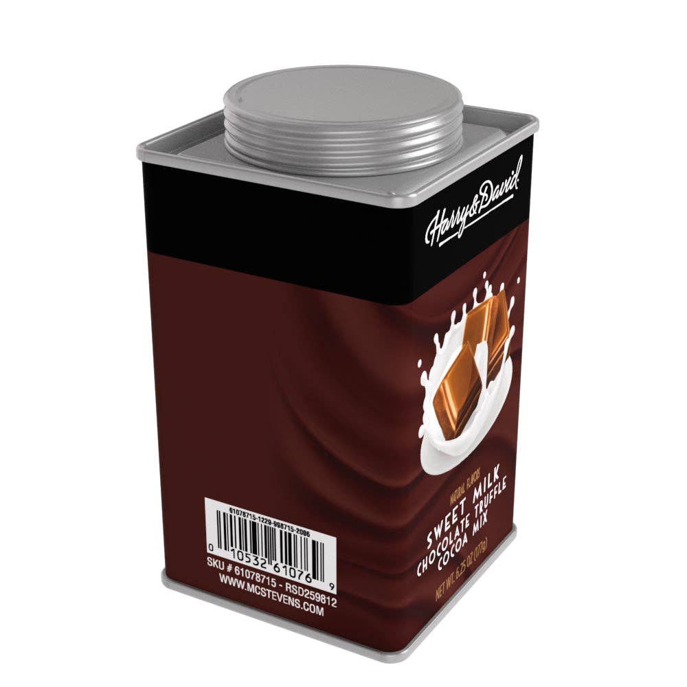 McSteven's - Wholesale Hot Cocoa Mix/Kit - H&D® Truffle Cocoa - Sweet Milk Chocolate (6.25oz Tins)6