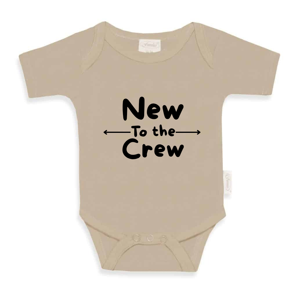 Kids4trendy - Wholesale Bodysuit (Non-Footed) - Baby - Romper new to the crew1