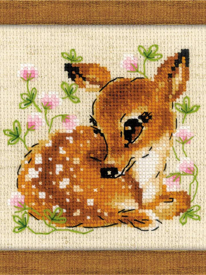 Cross Stitch Kit From Riolis 1777 Little Deer for wholesale by RIOLIS