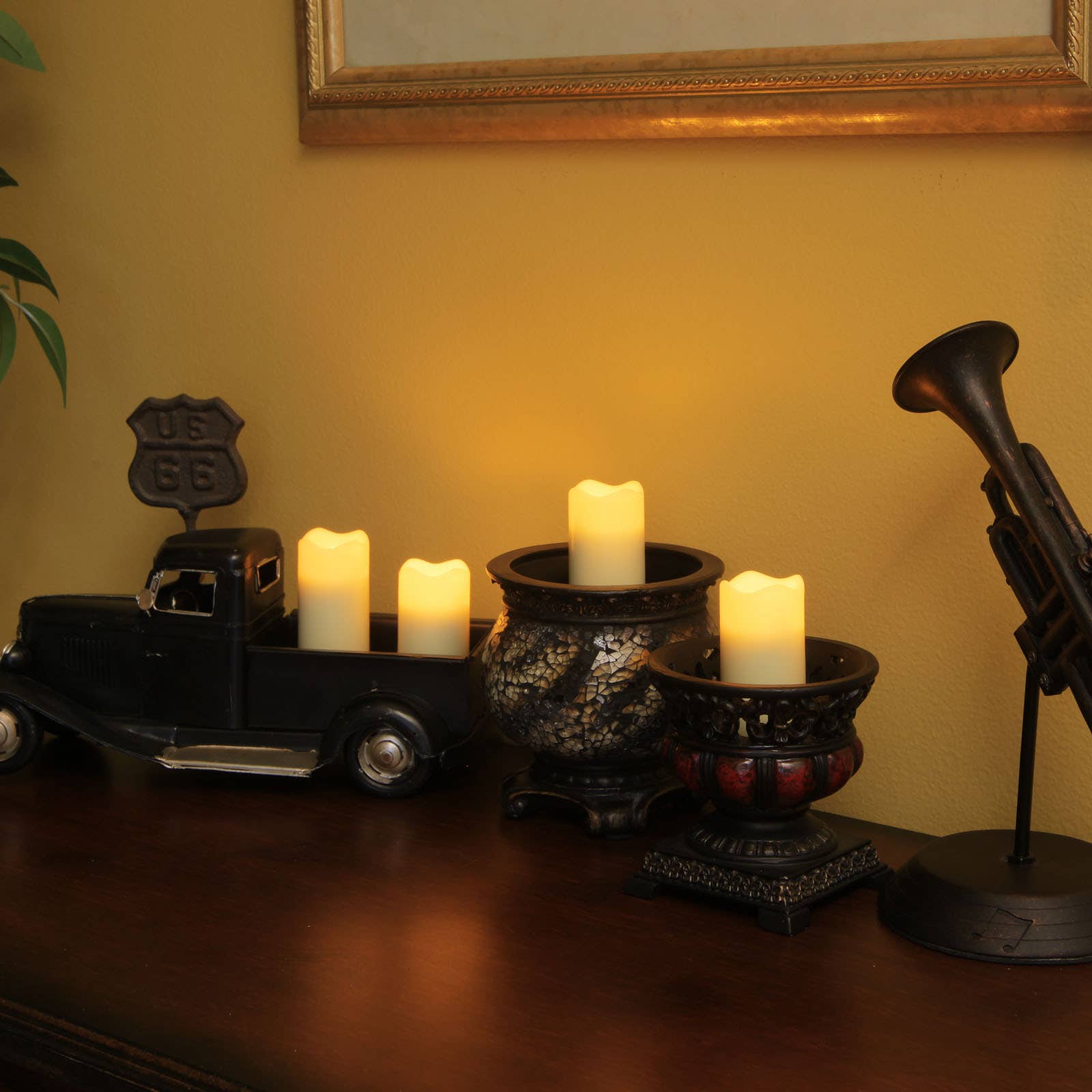 Flipo Group, Ltd. - Wholesale Flameless Candle - Flameless Ivory Wax LED Votive Candles with Timer 4-Pack3