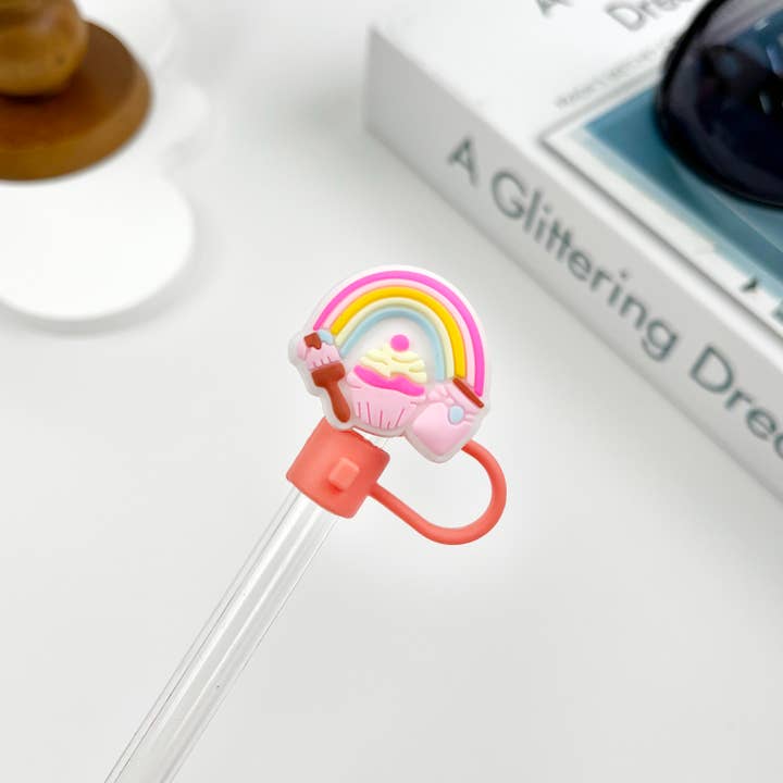 SoapElenGlen - Wholesale Drinking Straw - Cute Cartoon Straw Toppers Fun Straw Cover9