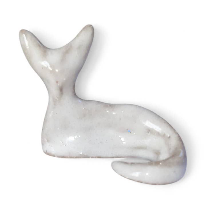 Magic World Girl - Wholesale Decorative Figurine - Magic World Girl - White Ceramic Cat0