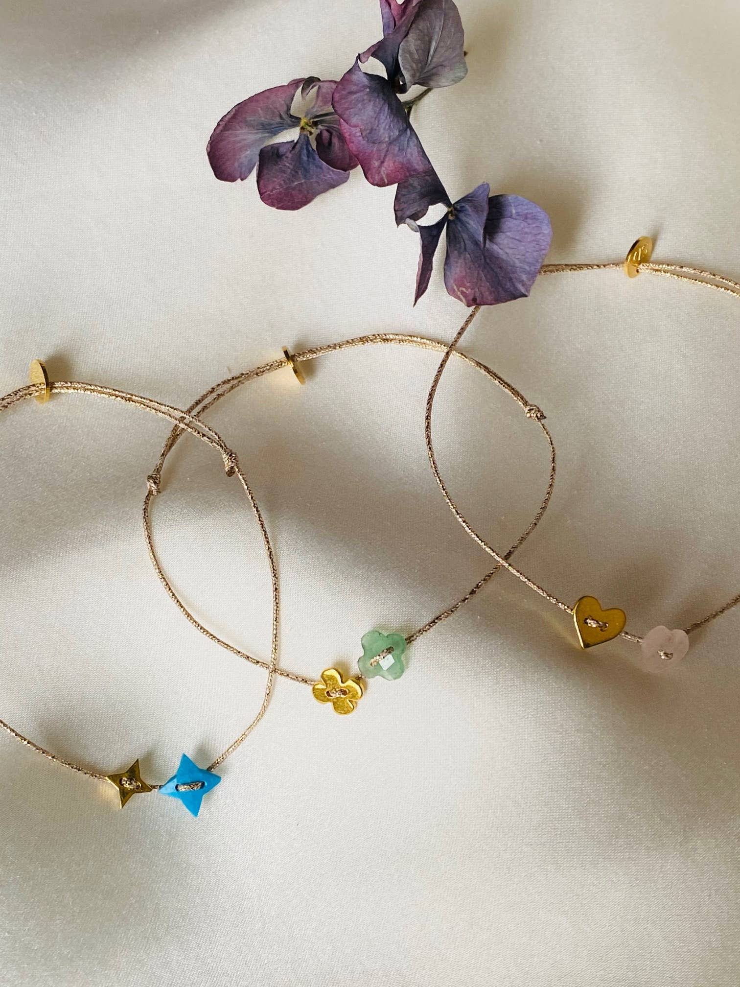 Sophie Deschamps Bijoux - Vendita all'ingrosso Braccialetto con ciondolo/pendente - BRACCIALE STELLA ORO (BLIT2OR)3