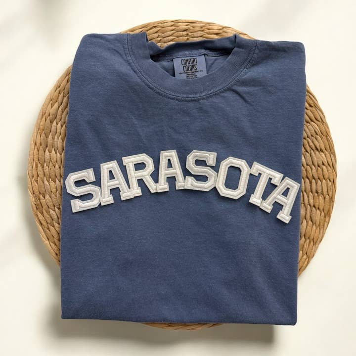 Comfort Colors Sarasota Florida kortärmad tröja för wholesale av Threads And Needles, INC.