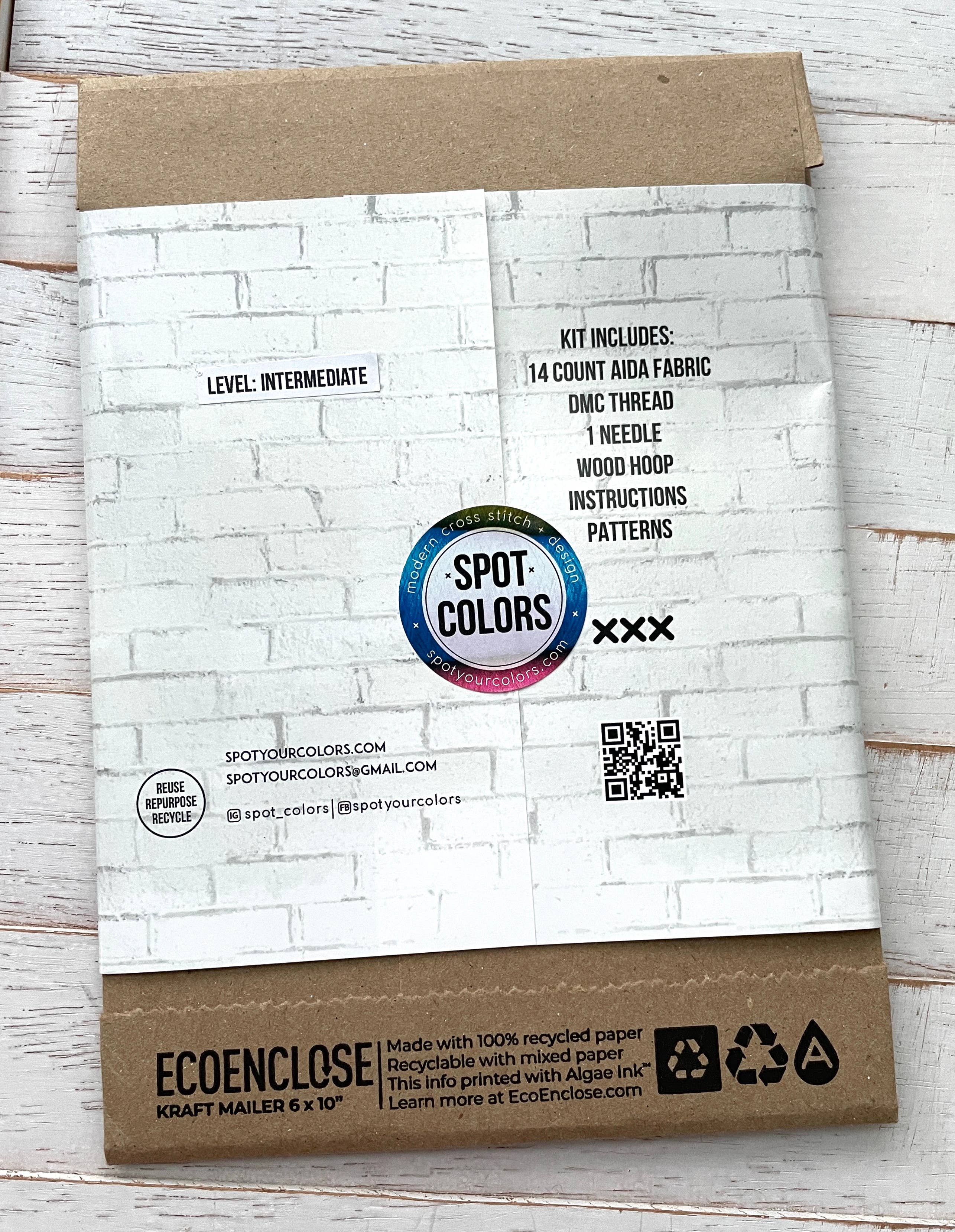 Spot Colors - Wholesale Embroidery/Cross Stitch Supplies - Beach Please  Counted Cross Stitch DIY KIT3