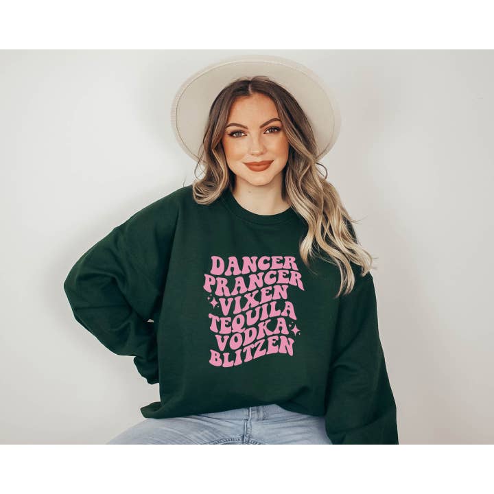 Christmas Sweatshirt, Trendy Apparel, Merry Christmas for wholesale by Bash