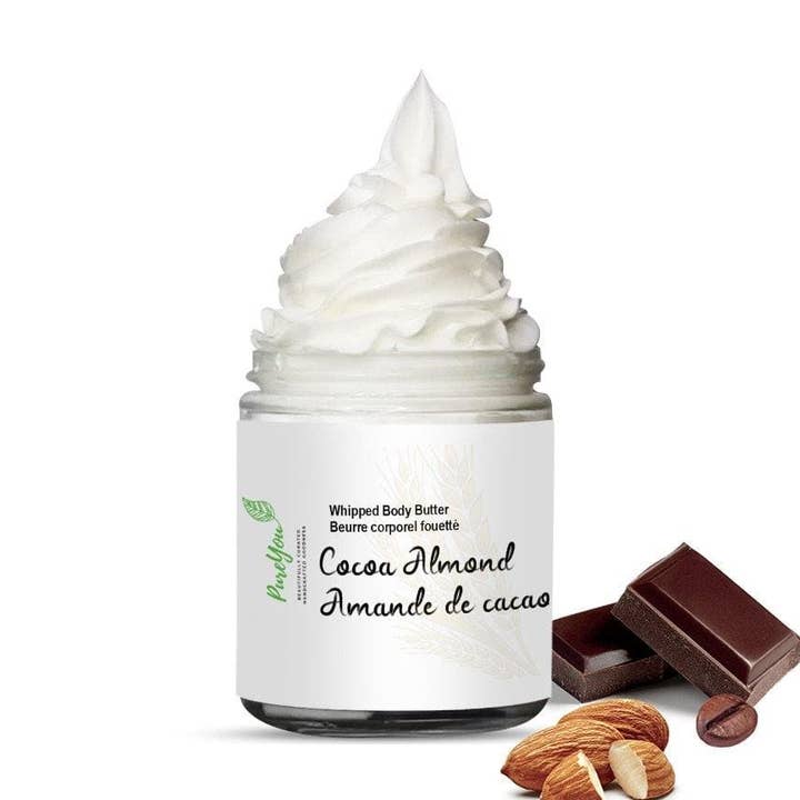 Cocoa Almond Whipped Body Butter for wholesale by PureYou handmade