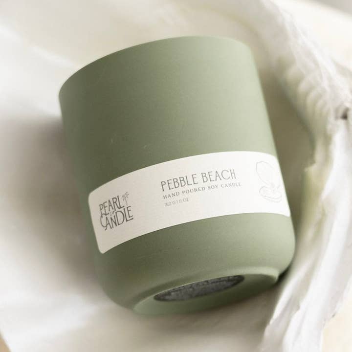 Pearl Candle Co. - Wholesale Jar/Filled Candle - Pebble Beach Candle3