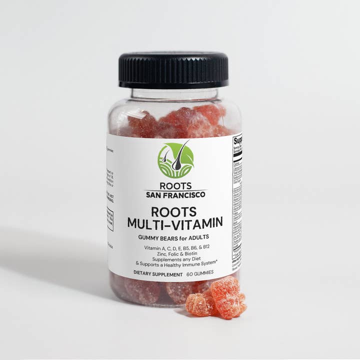 Roots San Francisco – wholesale Oralt tillskott/Vitamin – Roots Multi-Vitamin Gummibjörn