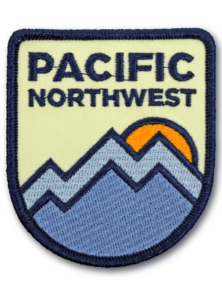 Horizon Patch Blue for wholesale by Northwest Vibes Supply Co.