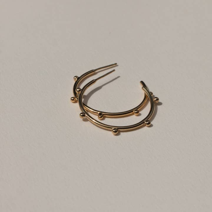 YEWŌ Collective - Wholesale Hoop Earrings - Bentu Hoops (Sm / Lg)8