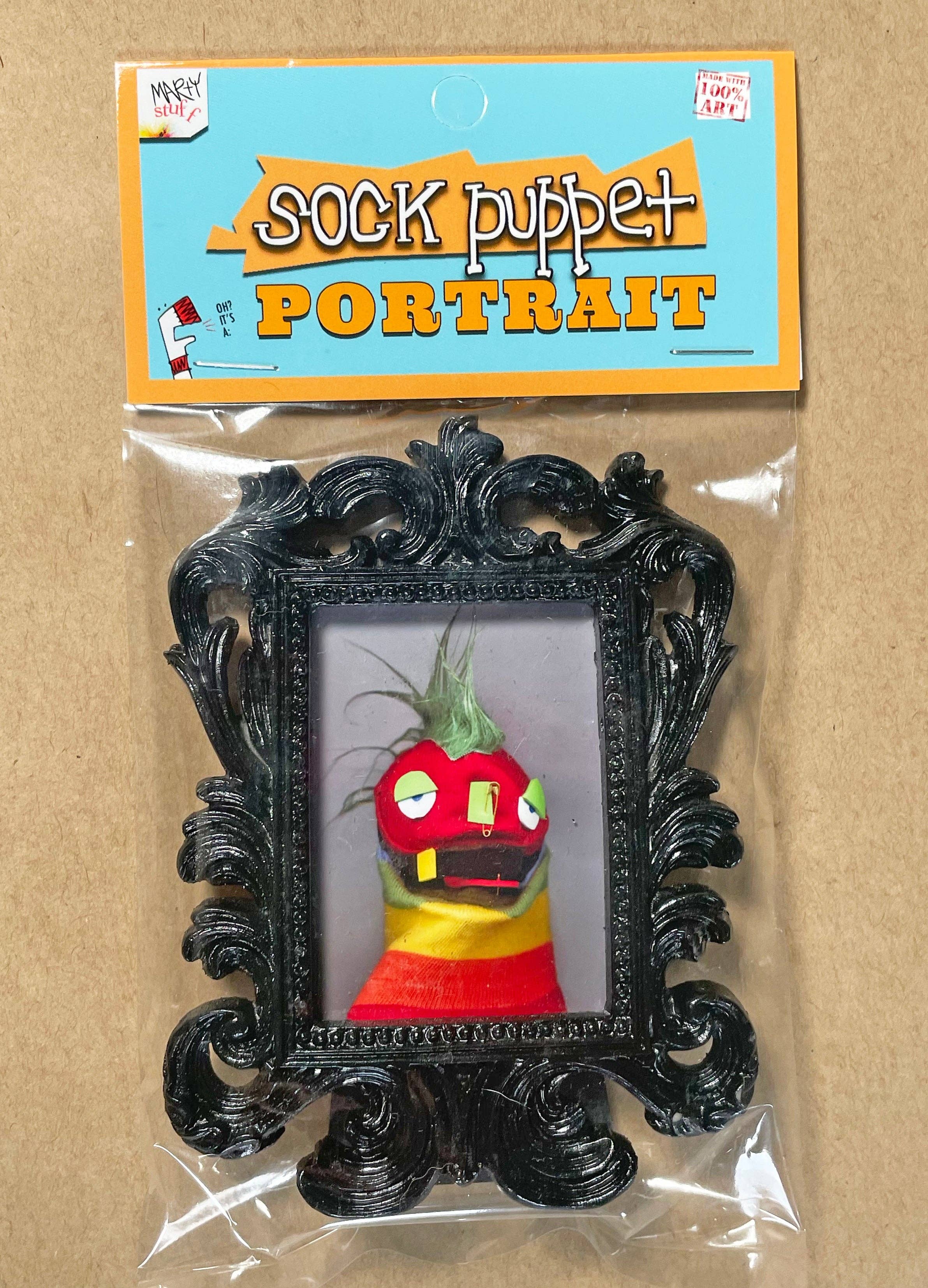 Sock Puppet City - Vendita all'ingrosso Stampa artistica - Sock Puppet Ritratto del sergente Bullocks1