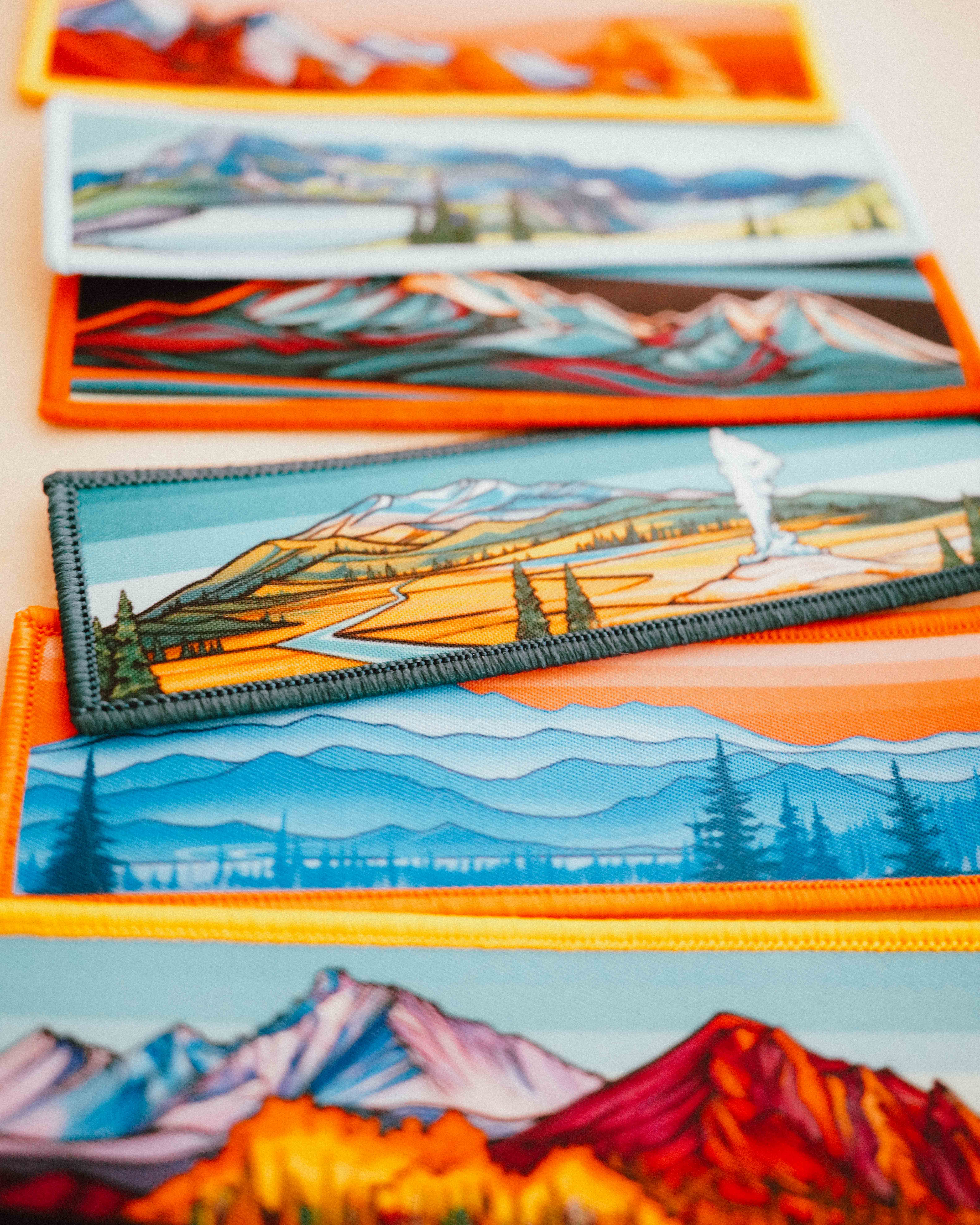 Hydrascape Stickers - Wholesale Patch - Cascade Patch4