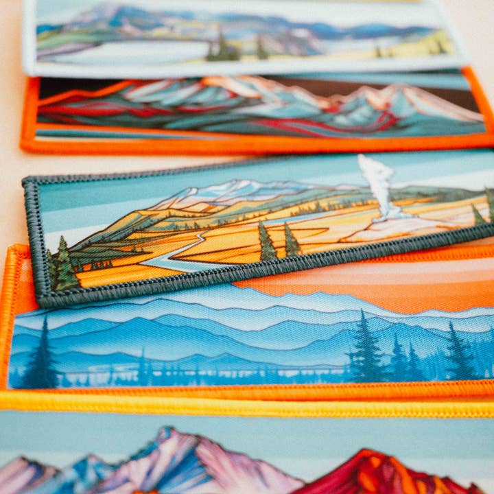 Hydrascape Stickers - Wholesale Patch - Cascade Patch4