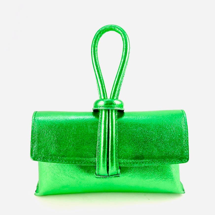 MILANO AMOUR - Vendita all'ingrosso Pochette - Donna - POCHETTE MICHELLE LAMINATO CON NODO18