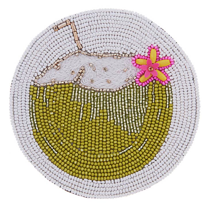 BASE DE COPOS ARTESANAL DE COCO DE 4 POLEGADAS, C1HC 4000 por atacado de JOIA ACCESSORIES