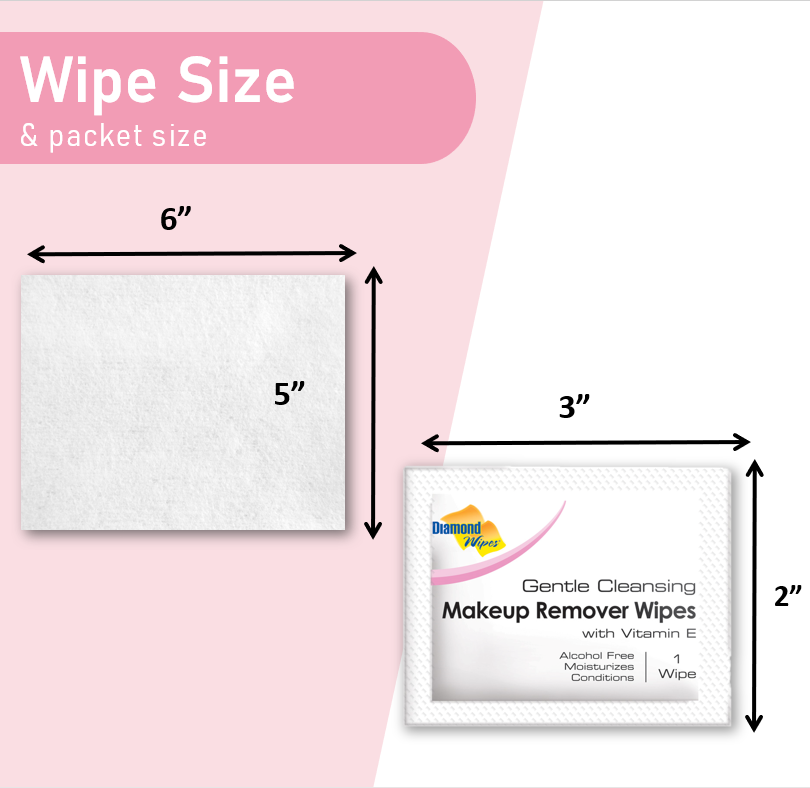 LA Fresh - Wholesale Face & Body Wipes - Diamond Wipes Makeup Remover Wipes Individual Wrapped5