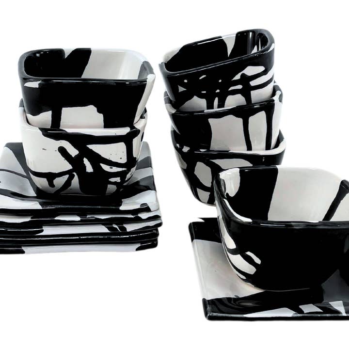 4" Square Bowl for wholesale by ALEX MARSHALL STUDIOS