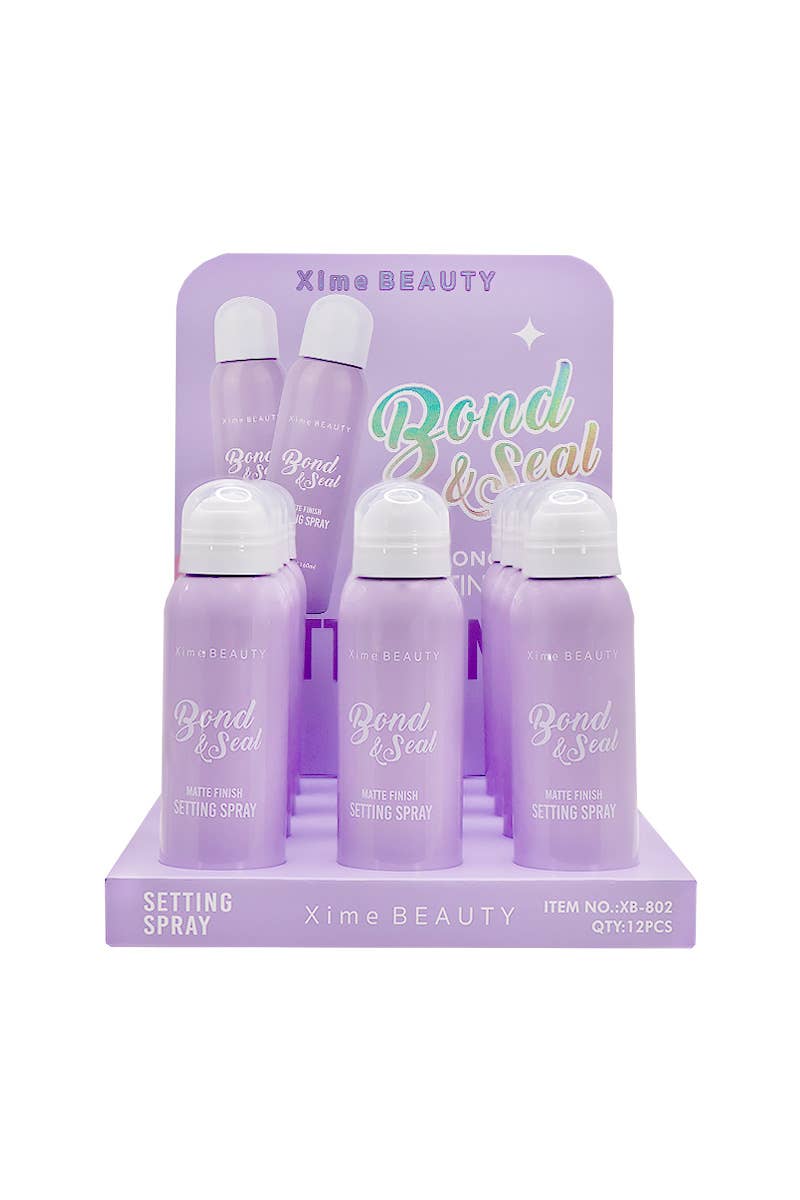 PINEAPPLE Beauty – wholesale Make-up setting spray/powder – Xime XB-802  Bond & Seal Matte Setting Spray - 12 pcs1