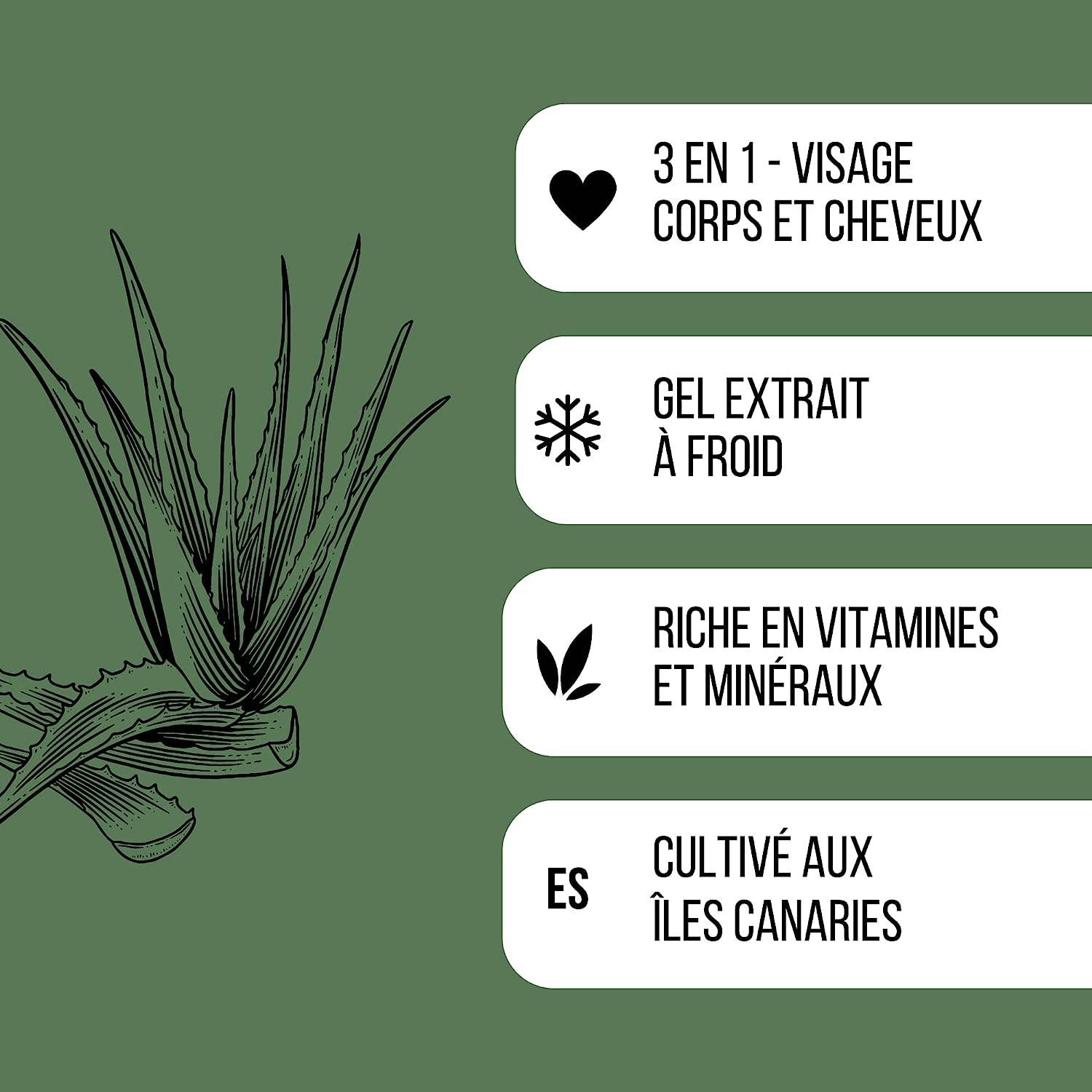 Veyra - Vendita all'ingrosso Spray/crema all'aloe - Gel di aloe vera 200 ml - Veyra5