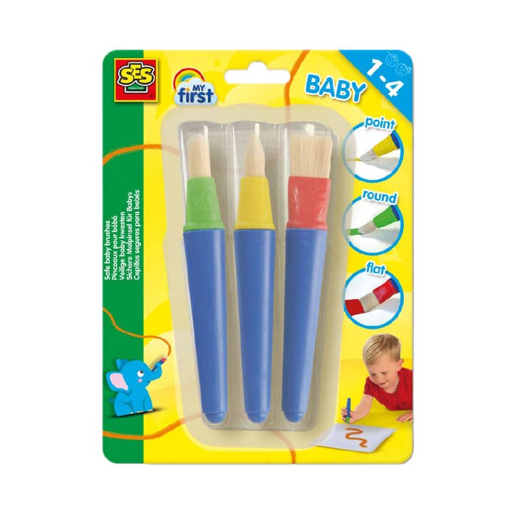SES Creative My First Safe Baby Brushes for wholesale by Petra Toys