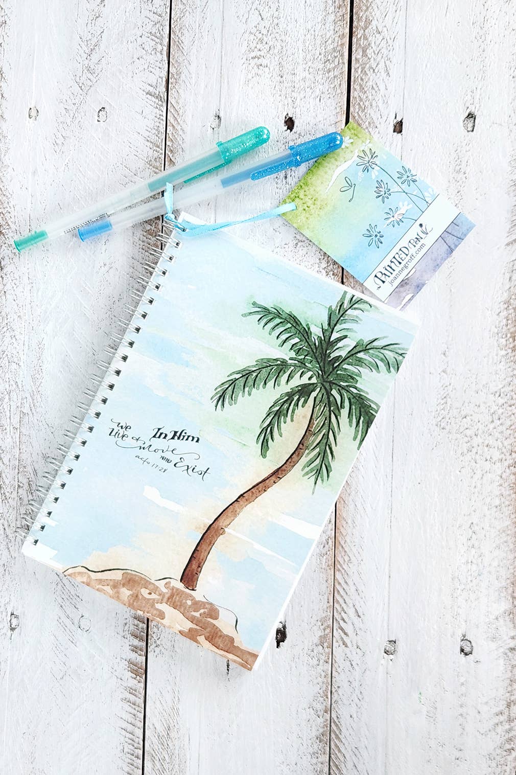 The Painted Pen - Wholesale Notebook - Summer Notebooks with Watercolor Cover Designs9