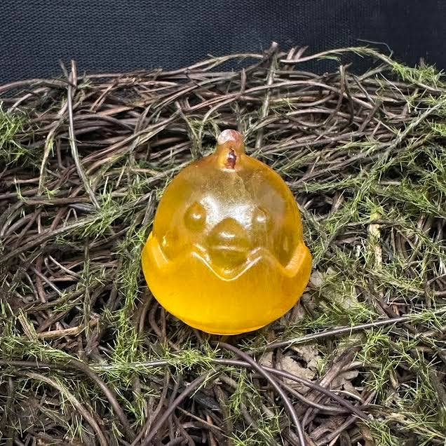 Crystal Deal· Wholesale Crystals & Gifts - Wholesale Spiritual Stone/Crystal - Easter Chick in an Egg - Yellow Fluorite0