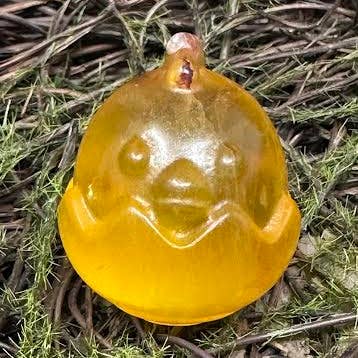Crystal Deal· Wholesale Crystals & Gifts - Wholesale Spiritual Stone/Crystal - Easter Chick in an Egg - Yellow Fluorite0