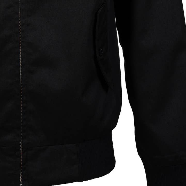 NEGRO Chaqueta reciclada negra Harrington® de venta al por mayor en Faire