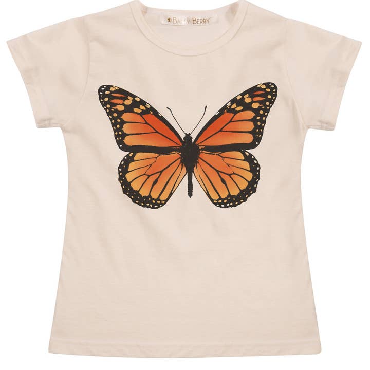 Bailey Berry Girls Butterfly Tee for wholesale by BAILEY BERRY