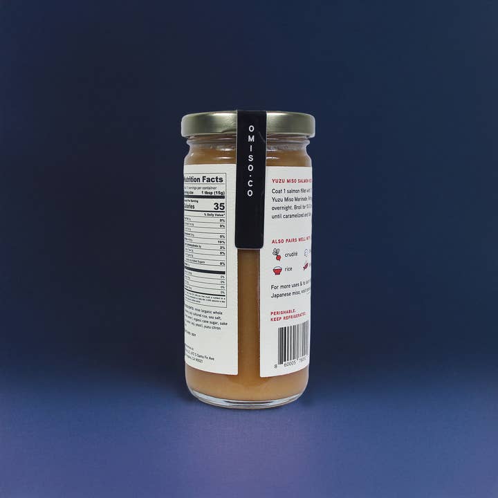 Omiso - Wholesale Sauce - Omiso®︎ Yuzu Miso Marinade - handcrafted in LA1