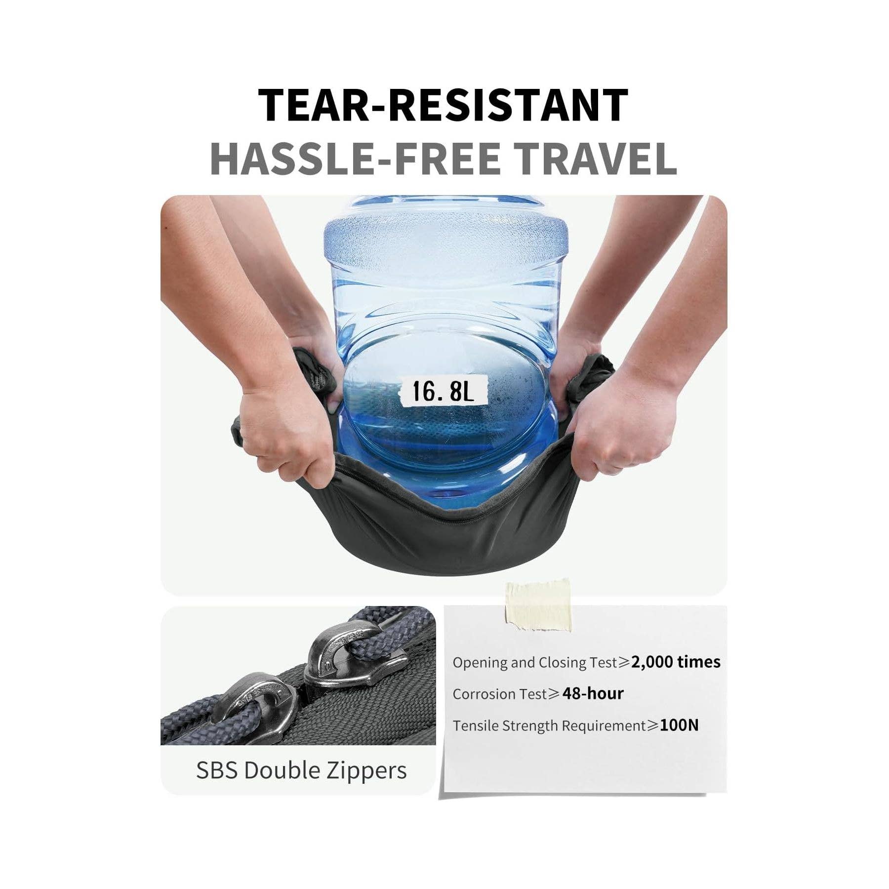 wandf – Engroshandel Pakkeemballage – 6 stk. kuffertorganisatorposer med mærke til rejsetilbehør38