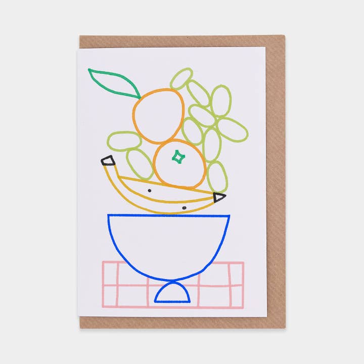 Fruit Greetings Card for wholesale by Evermade