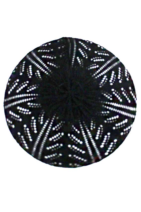 Cap Zone - Wholesale Beret - Women's - Geometric Pattern Crochet Knit Berets0