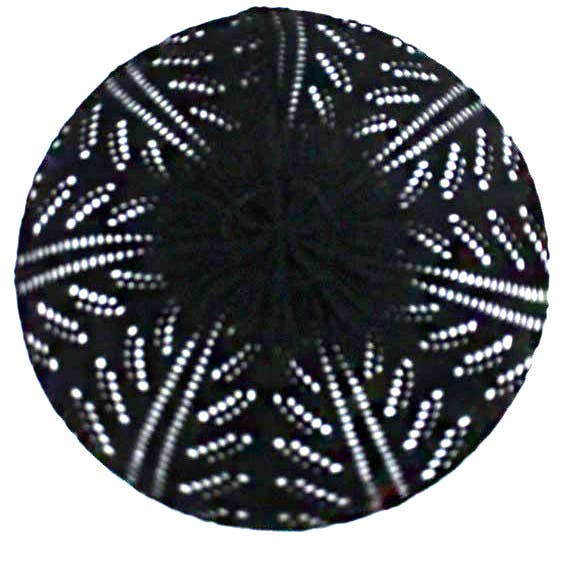 Cap Zone - Wholesale Beret - Women's - Geometric Pattern Crochet Knit Berets