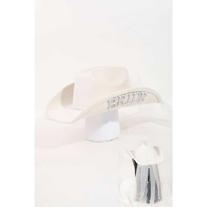 IV Bride Veil cowboyhoed voor groothandel op Faire5